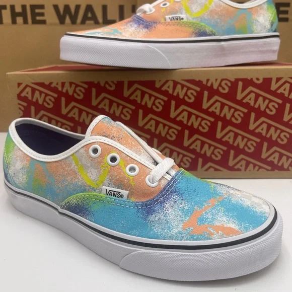 Vans Men’s Authentic(Retro Mart) Multi/True White Sneakers VN0A348A40L